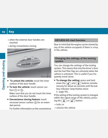 mercedes benz c class 2014 2015 2016 owners manual